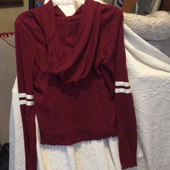 Tank & Hoodie Ribbed Twin Set     Women’s XS/S or Junior's L - Picture 3 of 4